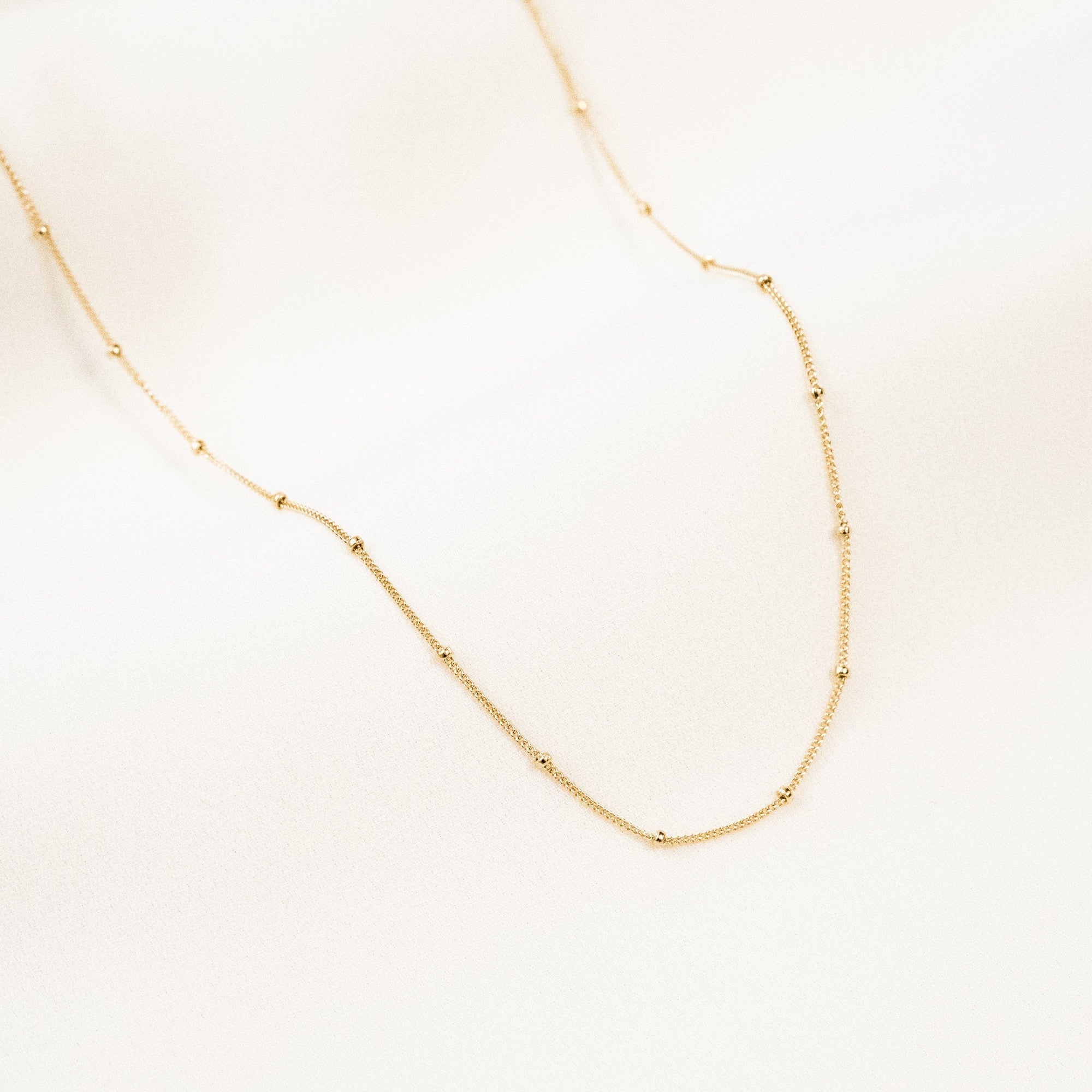 Dainty Satellite Chain Necklace