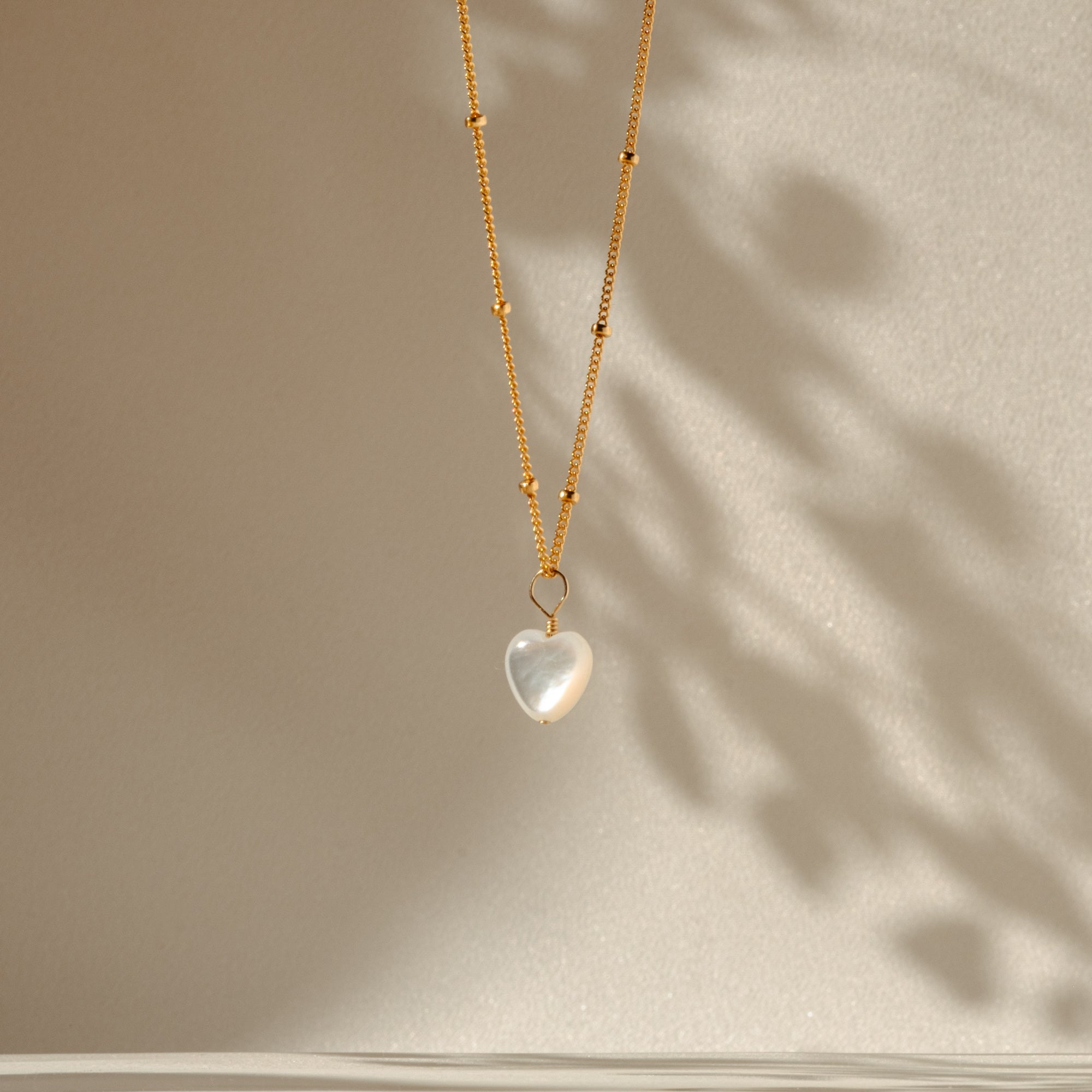 Pearl Heart Necklace