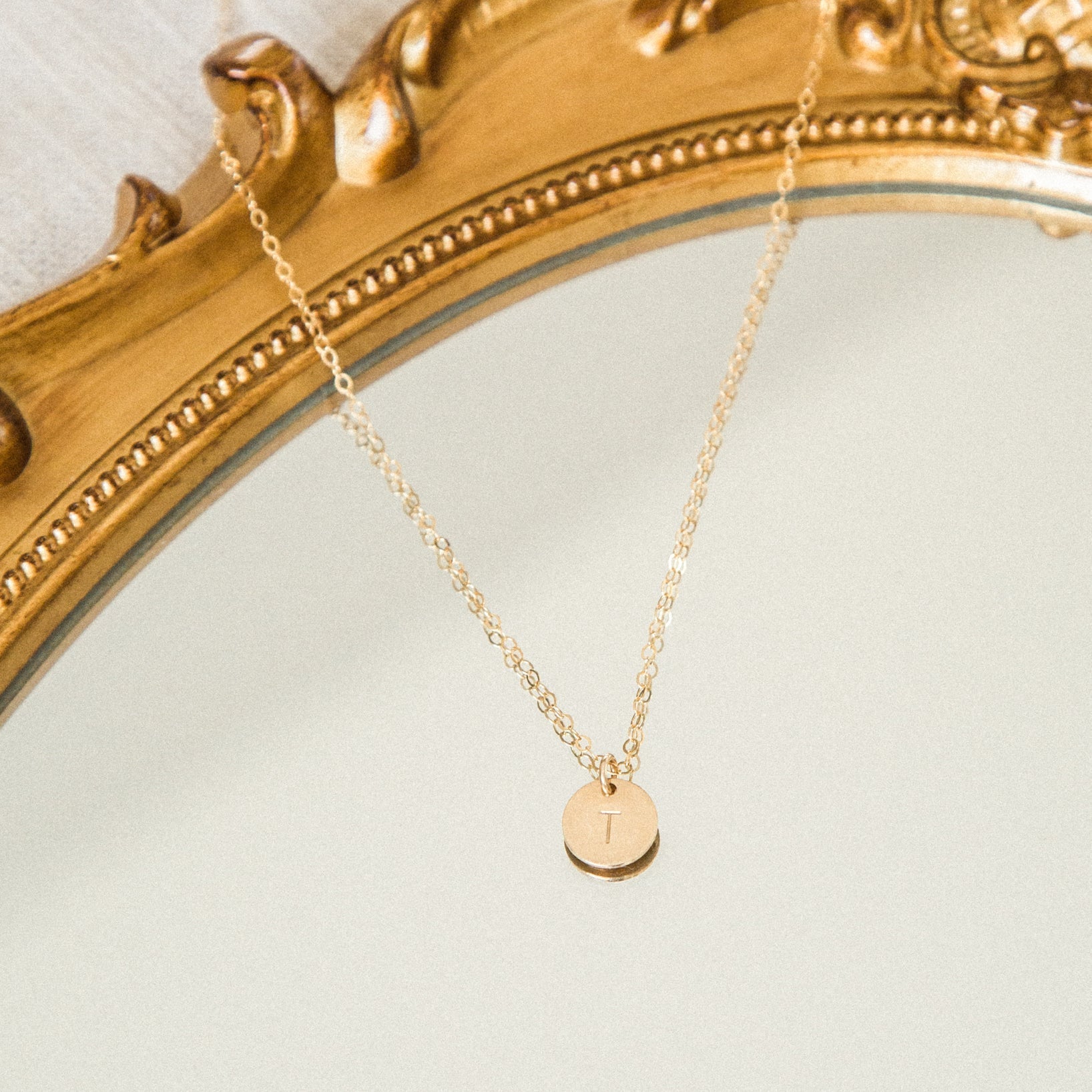 Dainty Initial Necklace