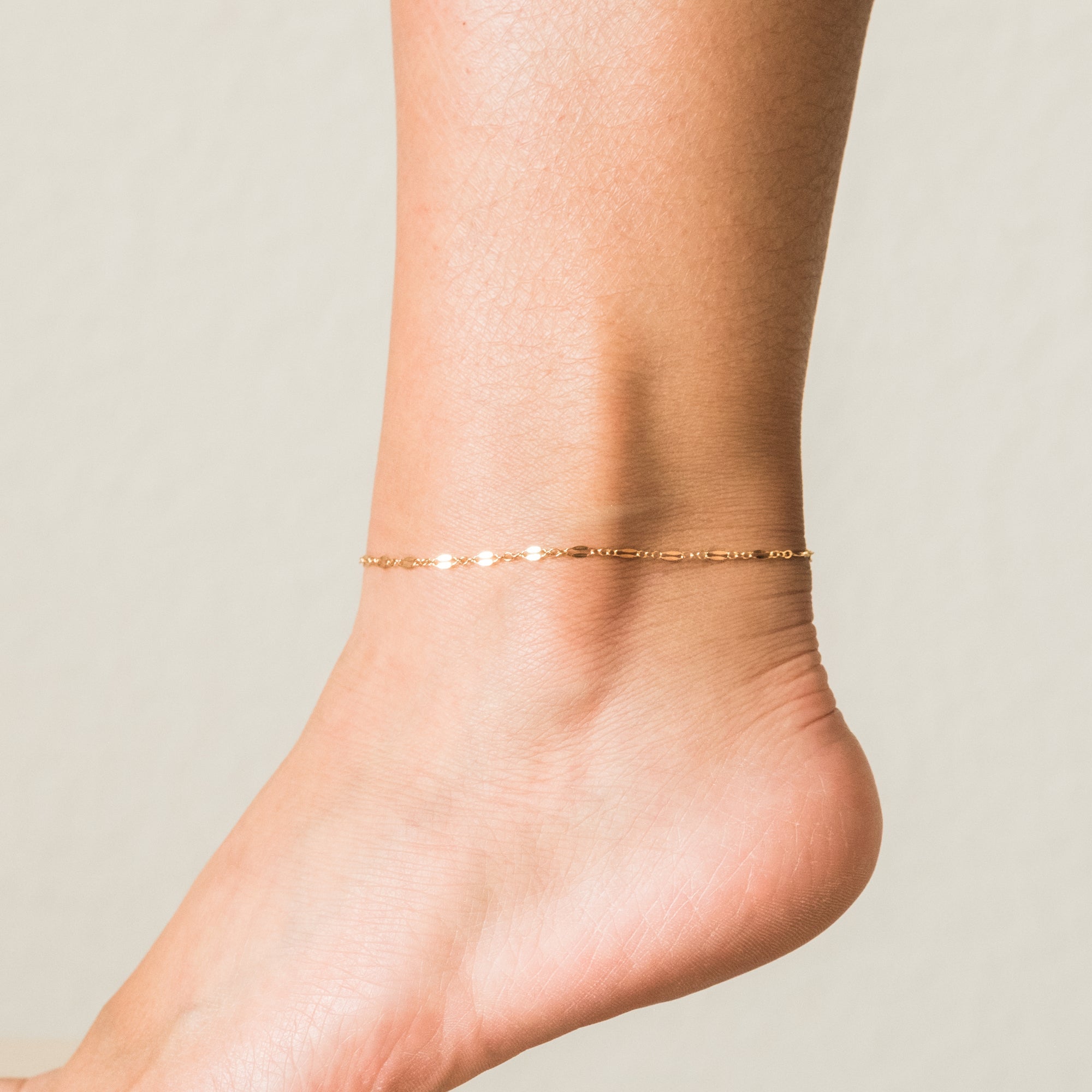 Dainty Lace Chain Anklet