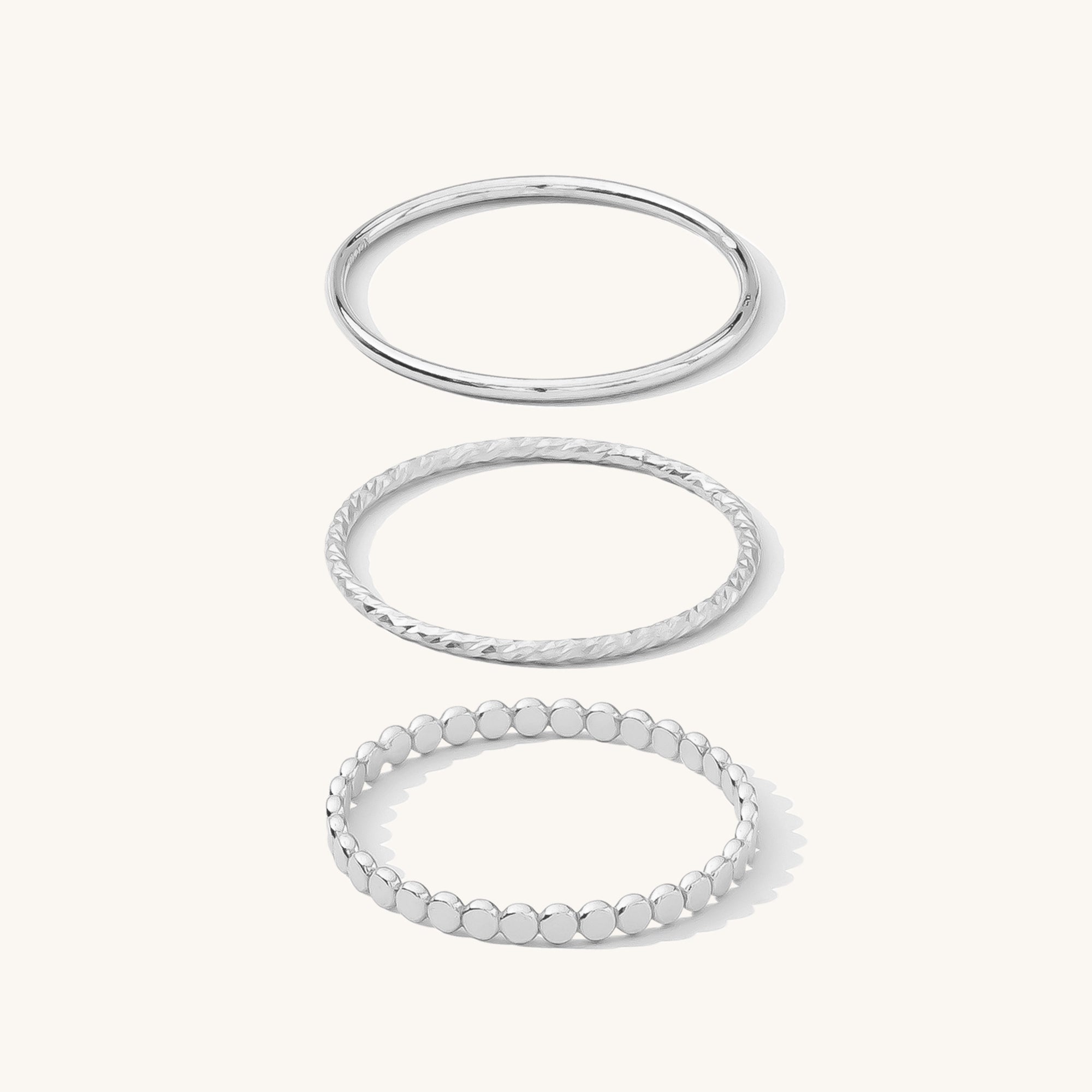 Dainty Stacking Ring Set