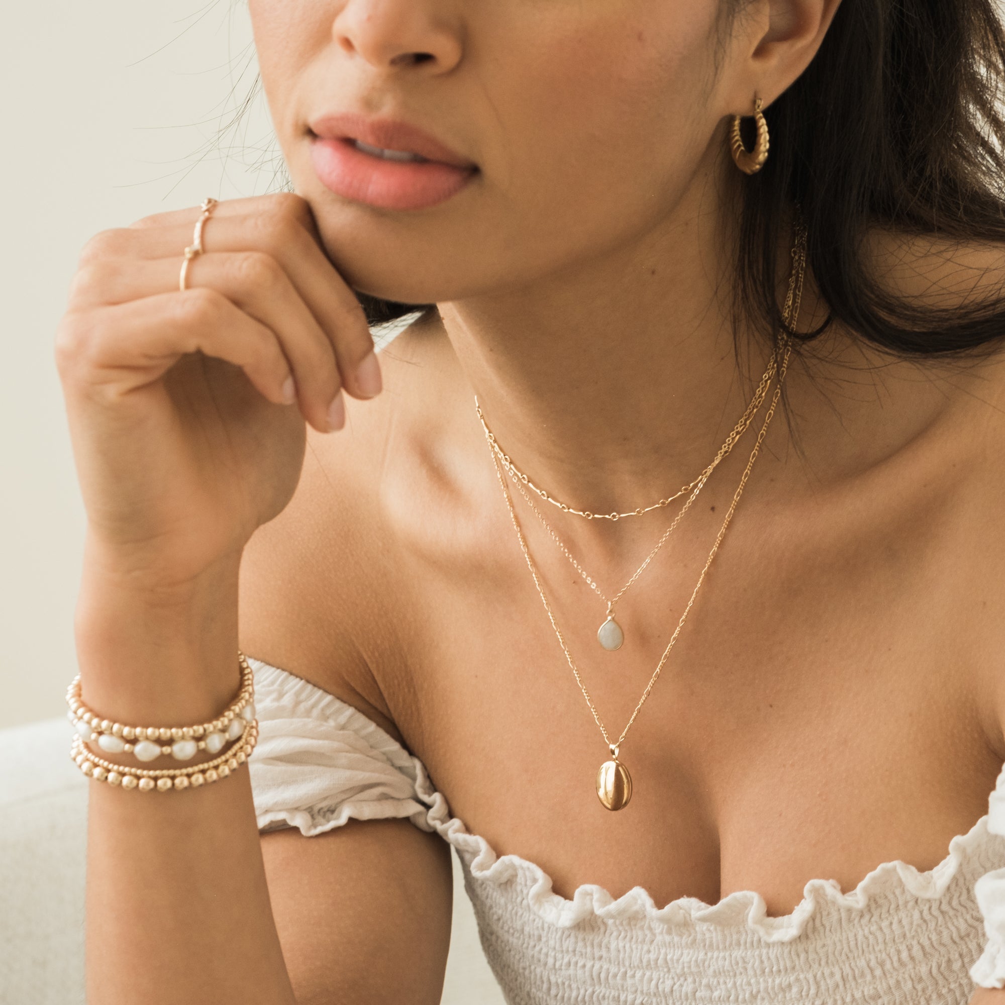 Dapped Chain Necklace