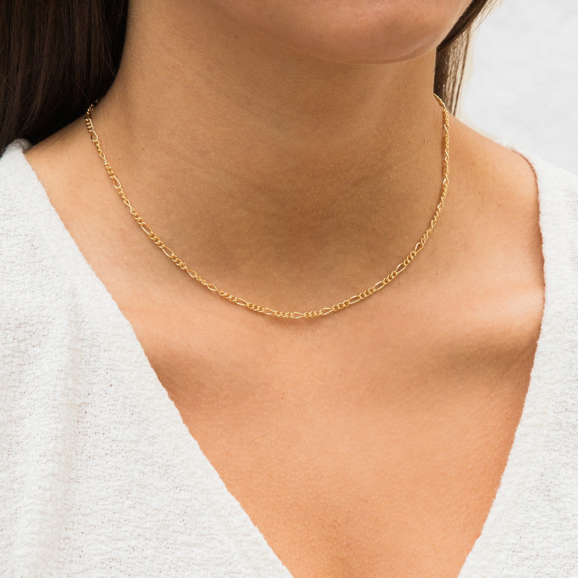 Figaro Chain Necklace