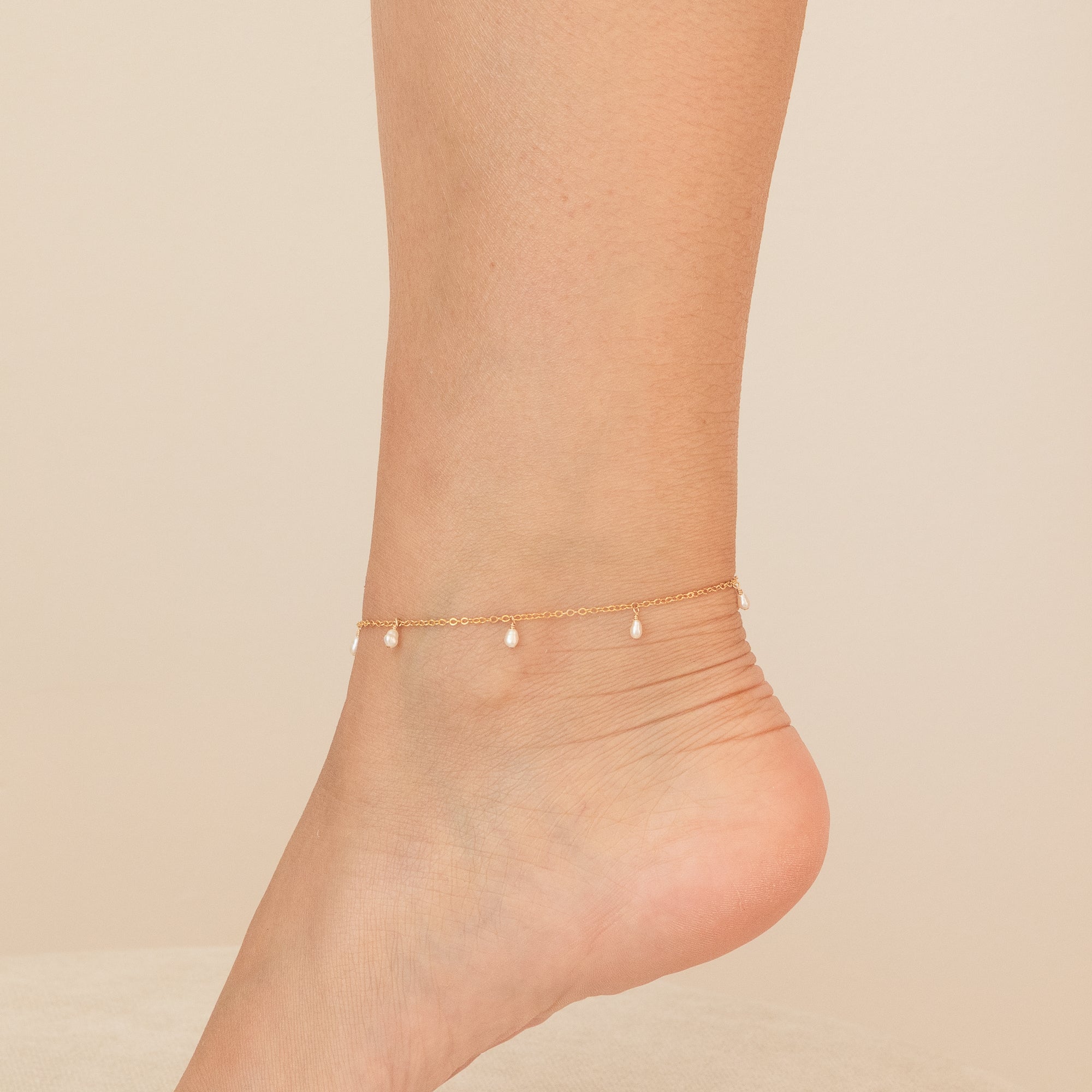 Dangling Pearl Anklet