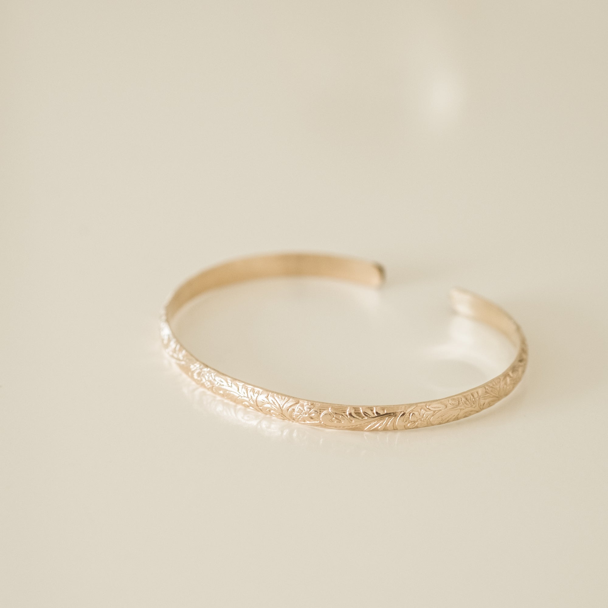 Flower Cuff Bracelet