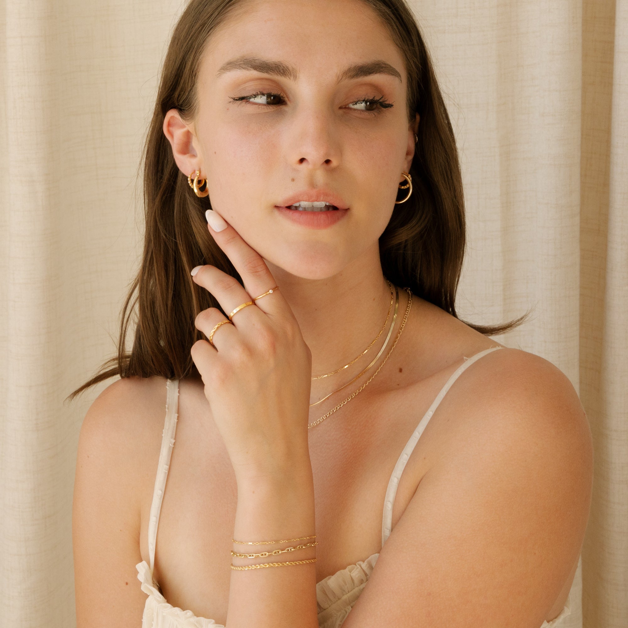 French Rope Chain Bracelet