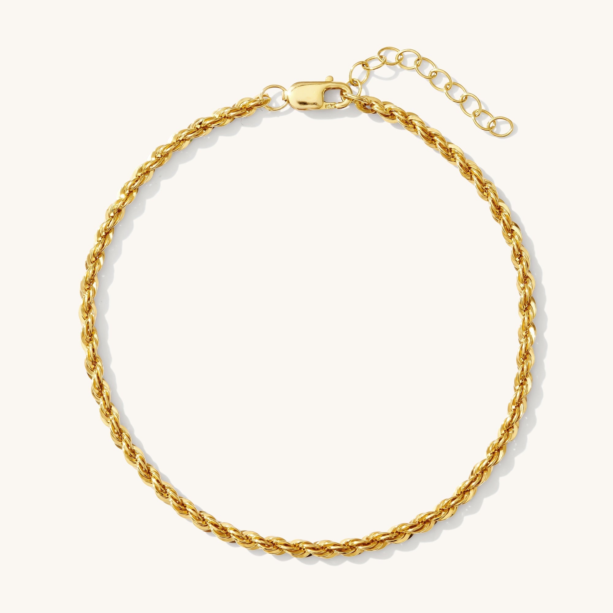 French Rope Chain Bracelet