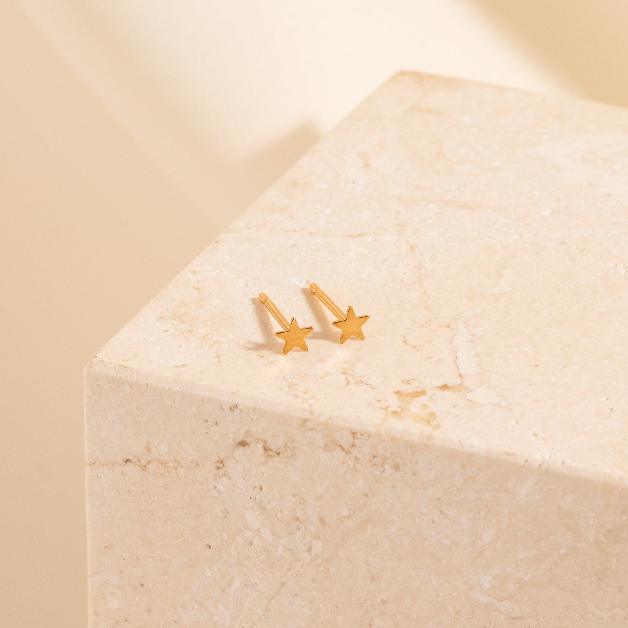 Tiny Star Stud Earrings