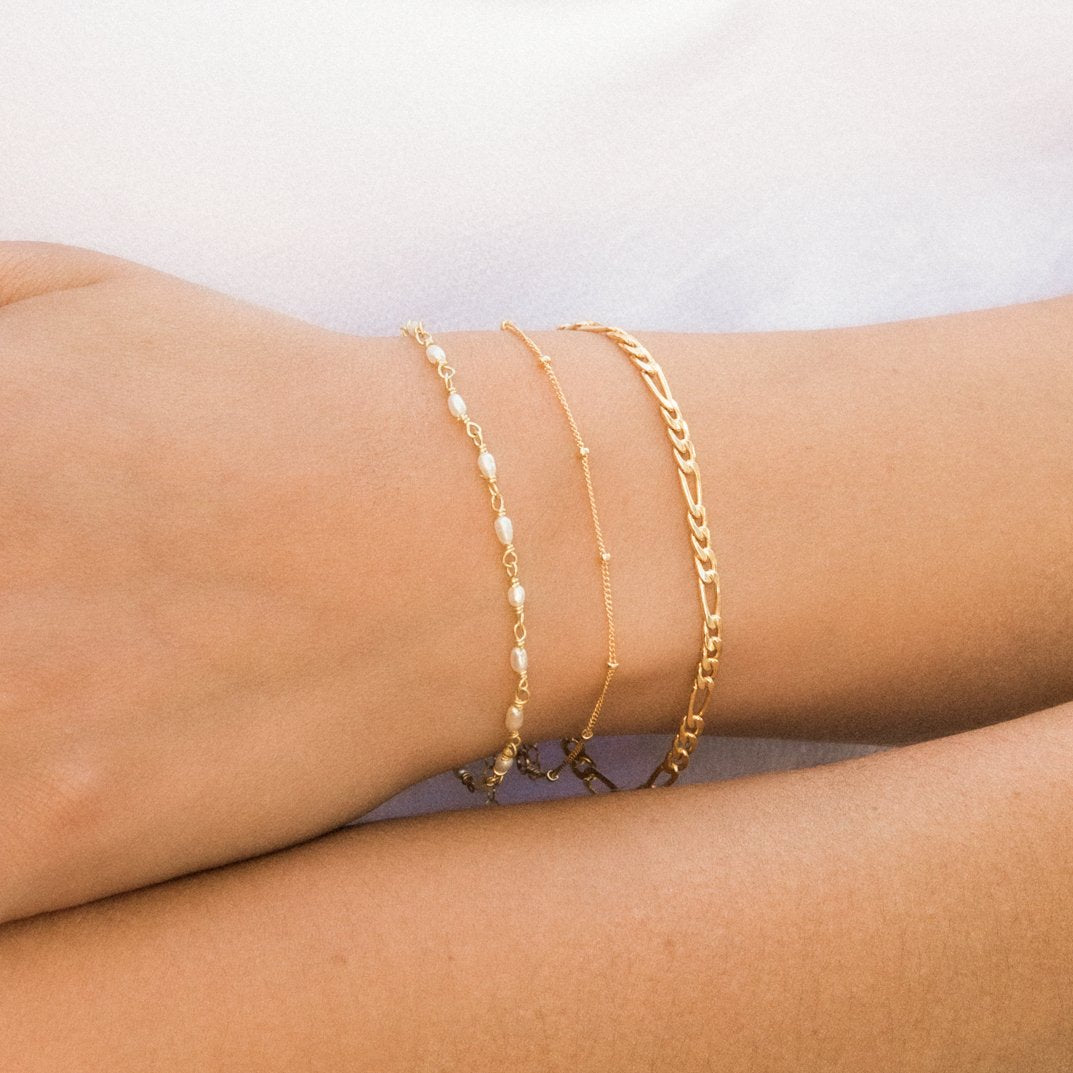 Pearl Chain Bracelet