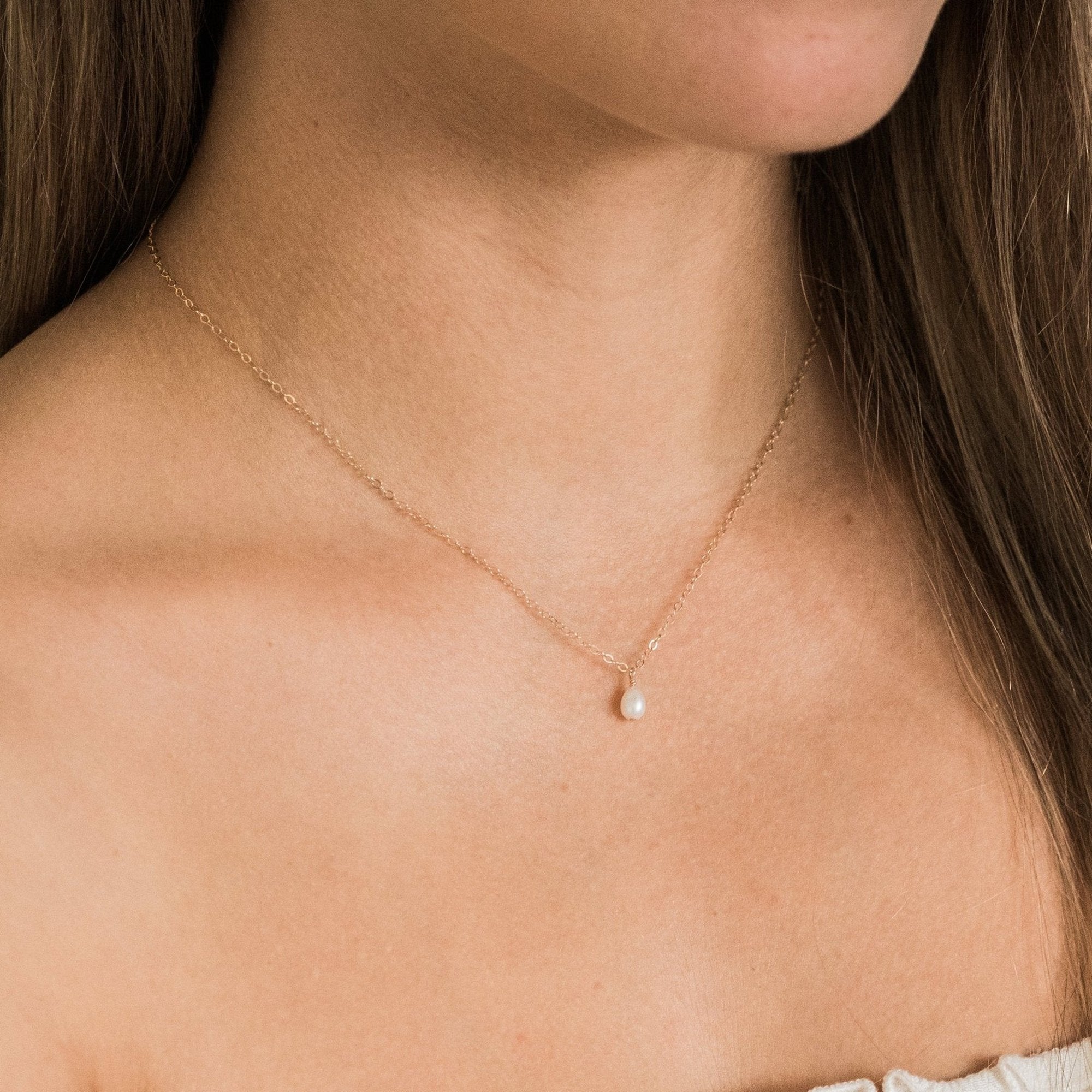 Pearl Drop Necklace
