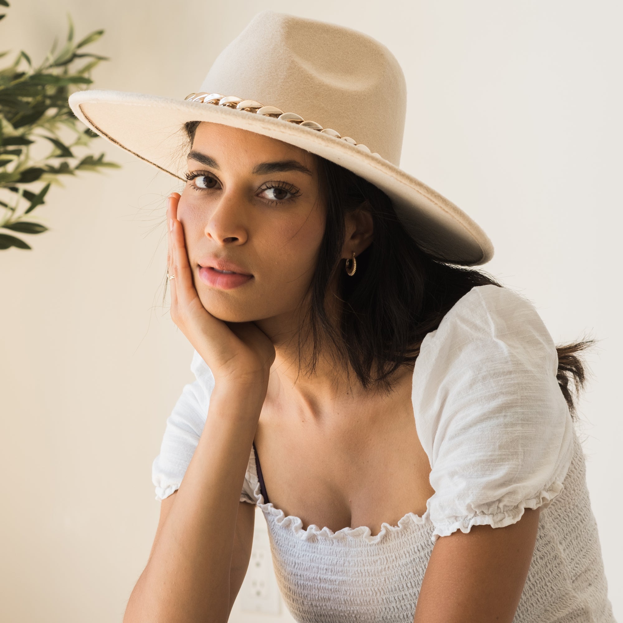 Ribbed Hoop Earrings