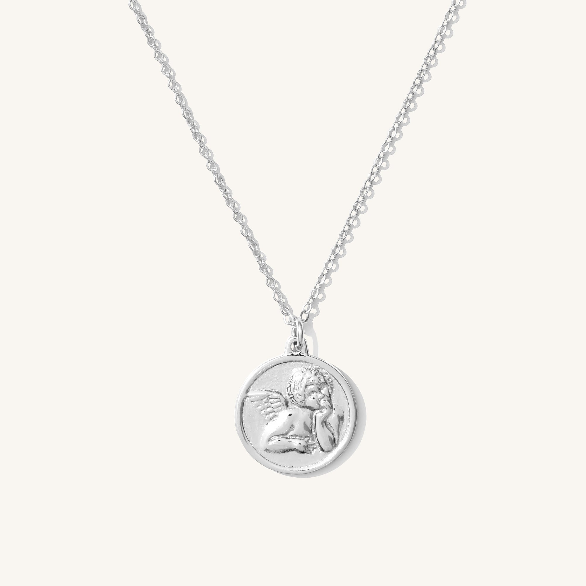 Angel Medallion Necklace