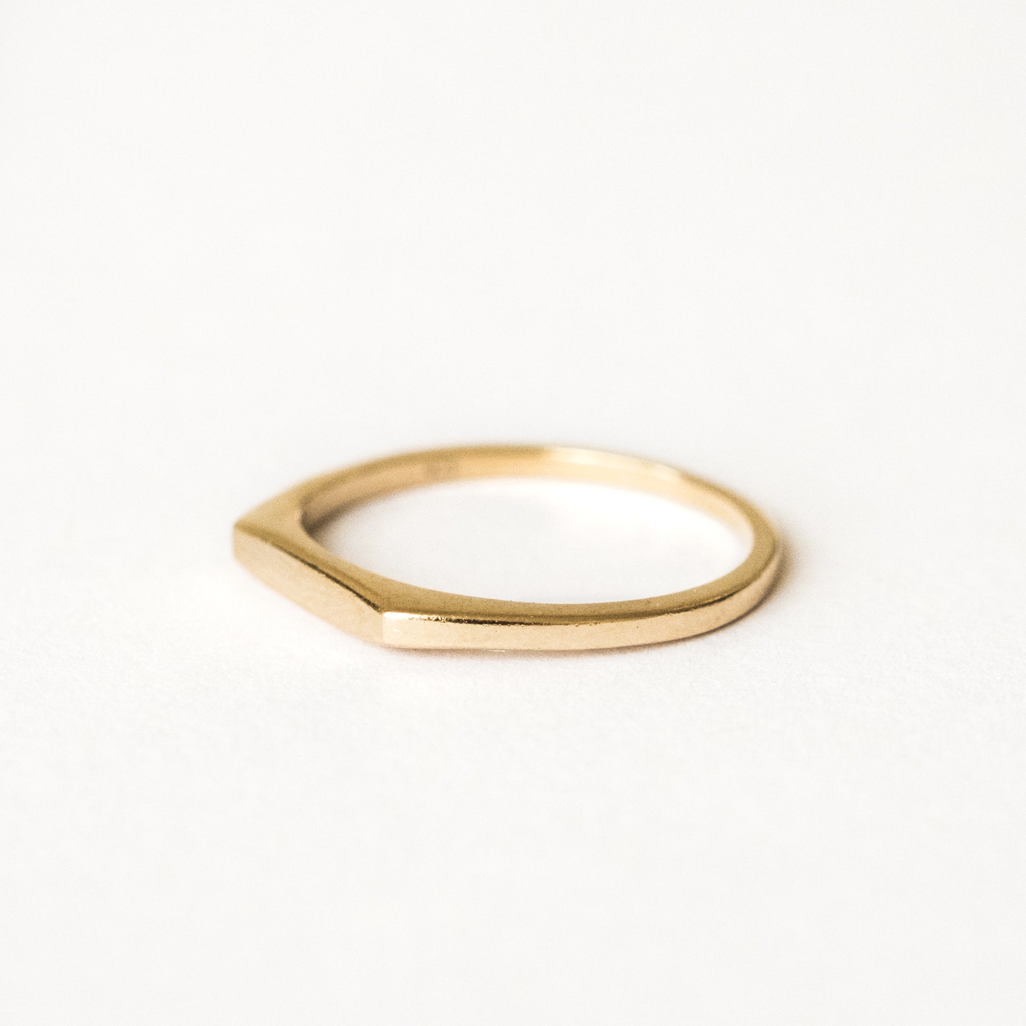 Slim Signet Ring