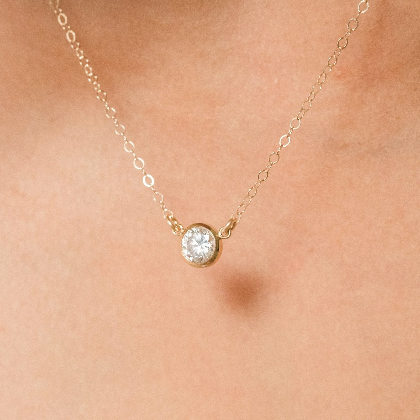 Solitaire Necklace