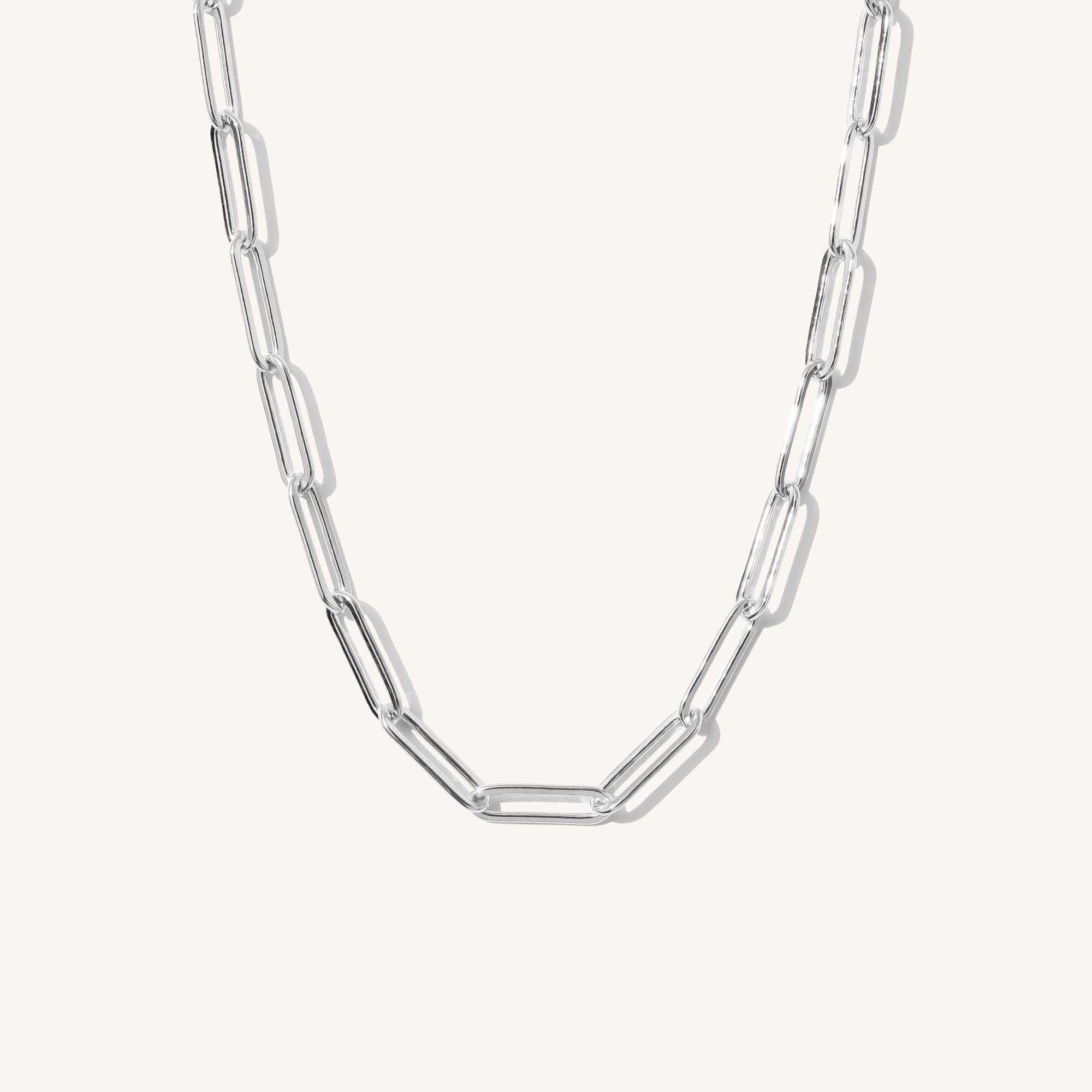 Chunky Paperclip Necklace