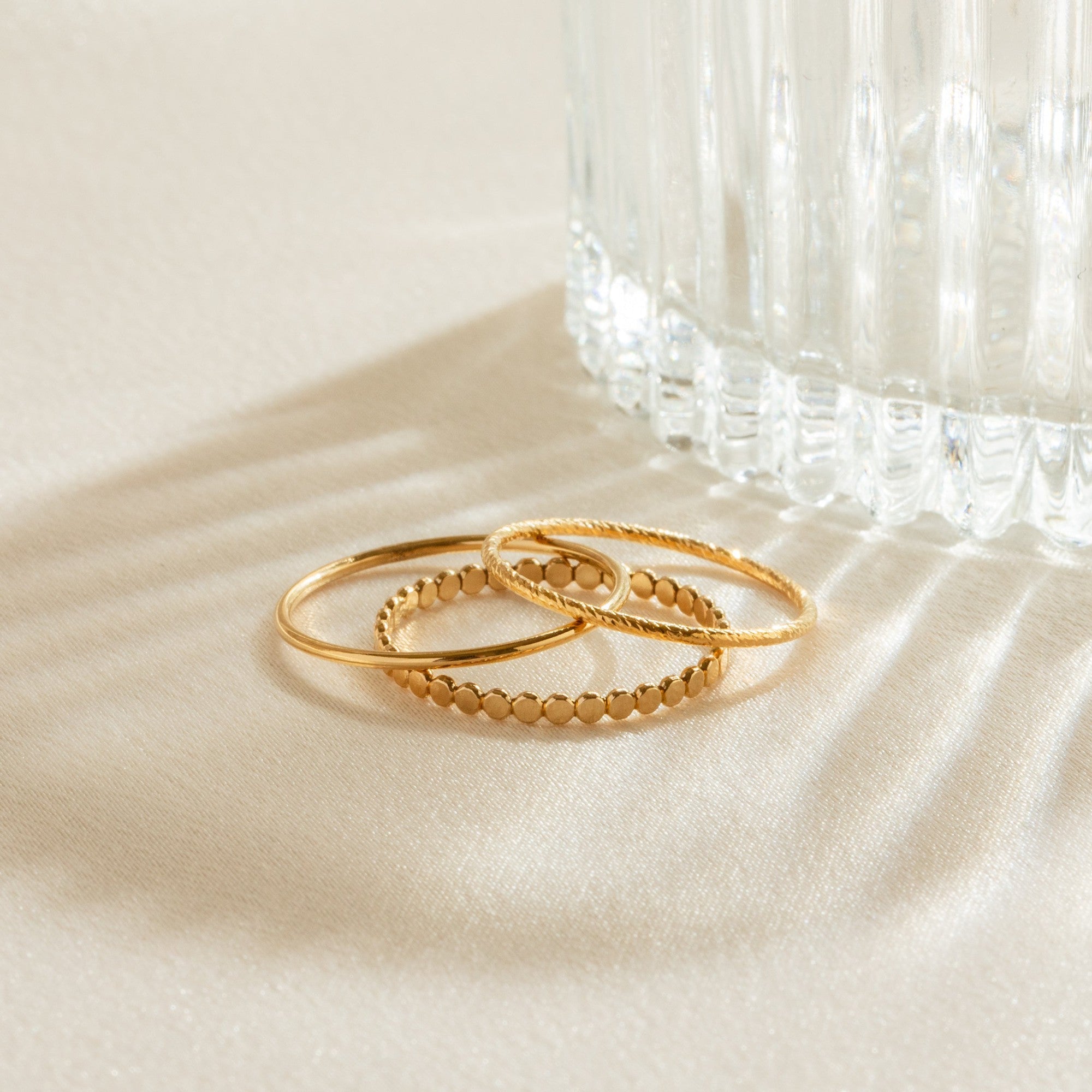 Dainty Stacking Ring Set