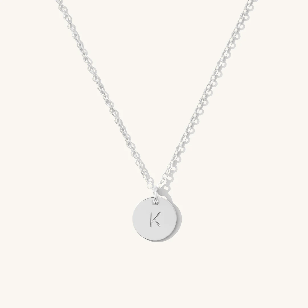 Dainty Initial Necklace