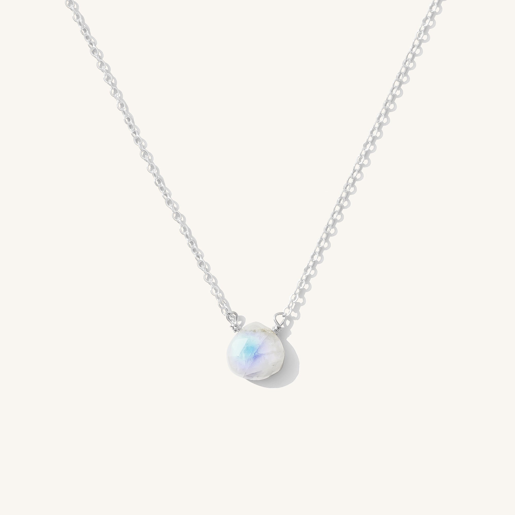 Dainty Moonstone Necklace