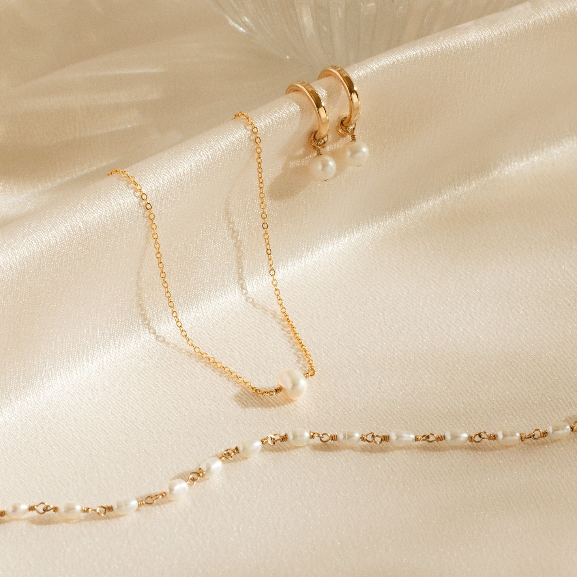 Pearl Jewelry Set