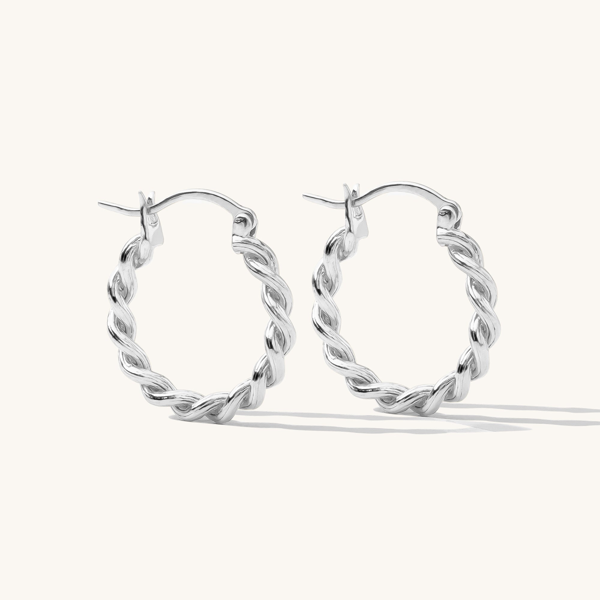 Rope Hoop Earrings