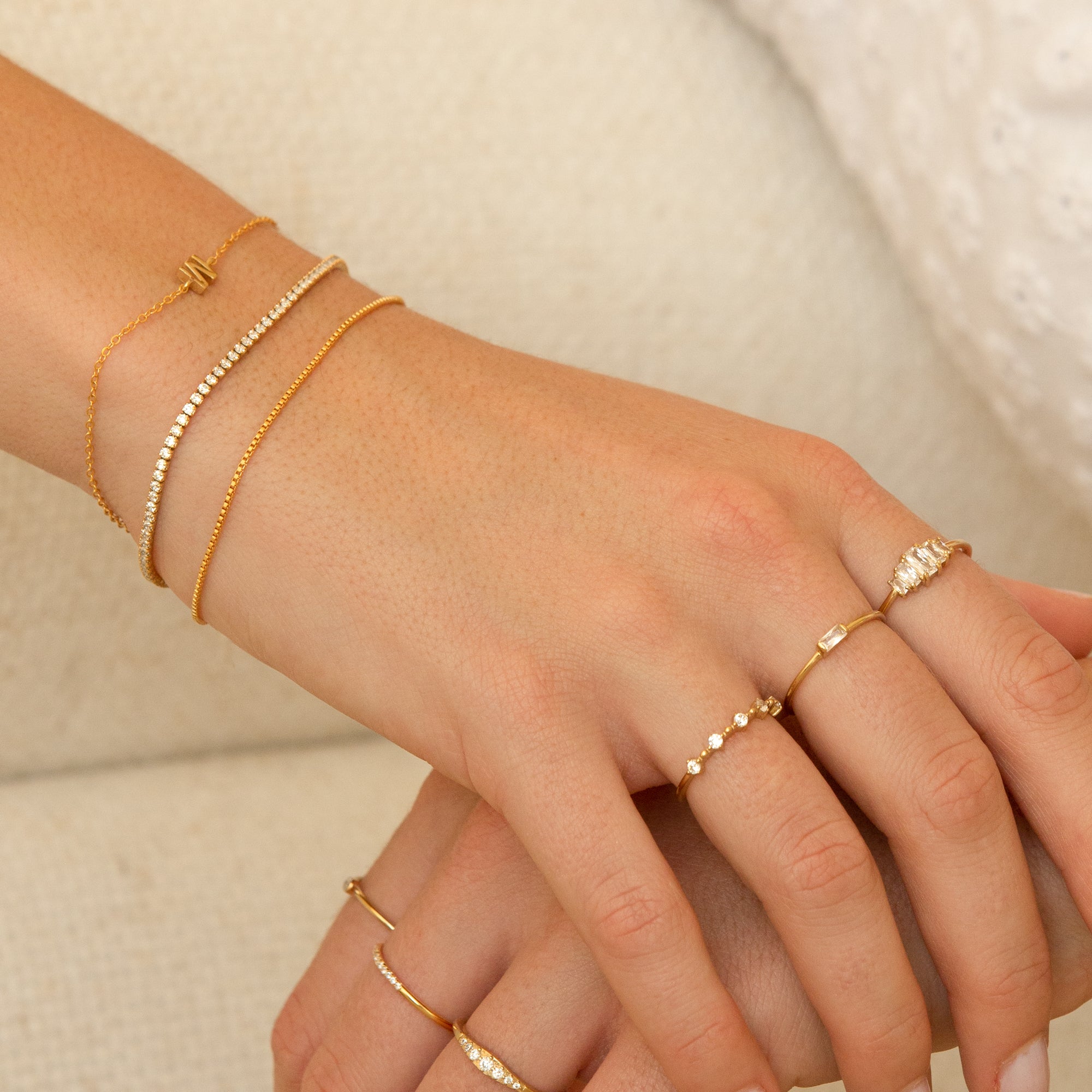 Dainty Baguette Ring