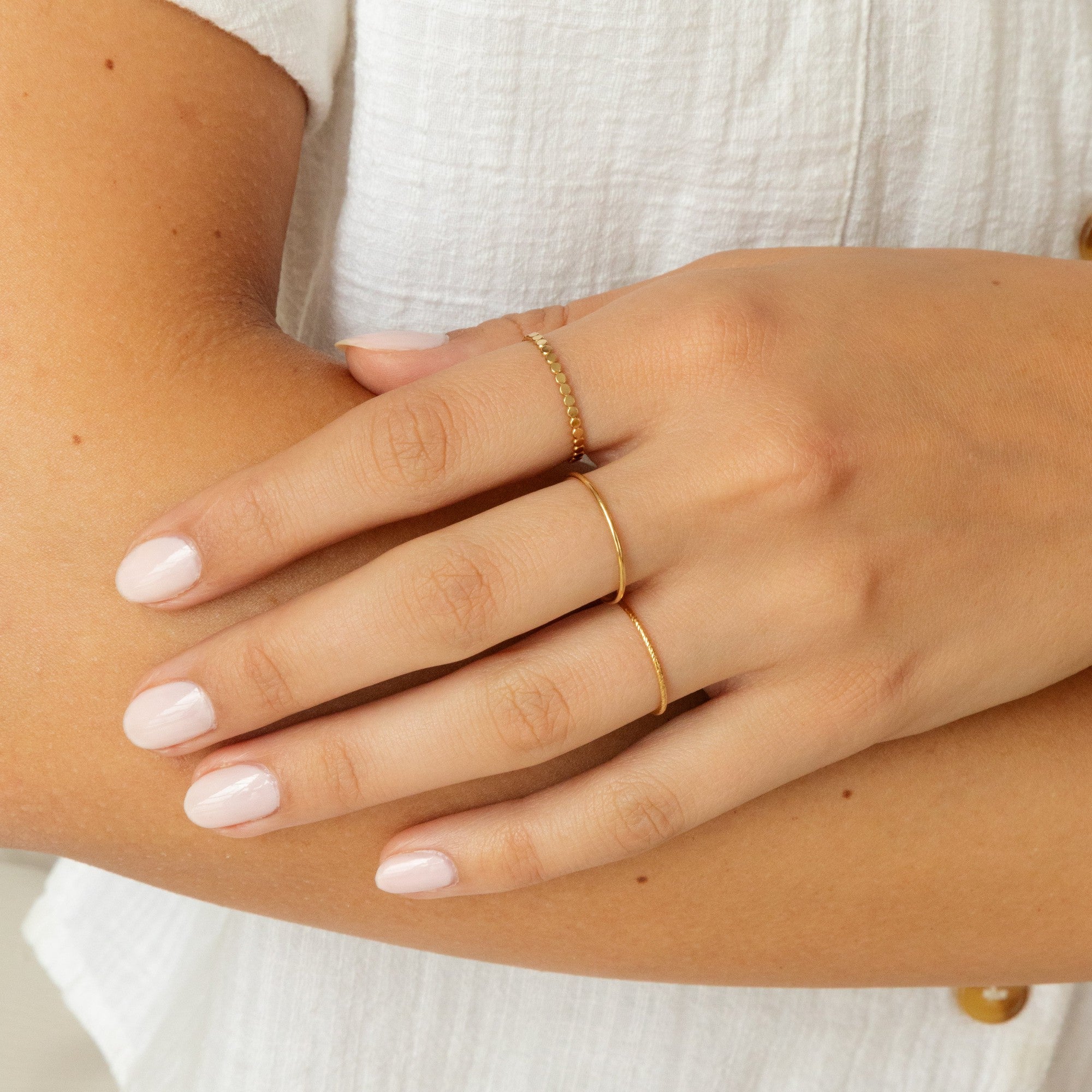 Dainty Stacking Ring Set