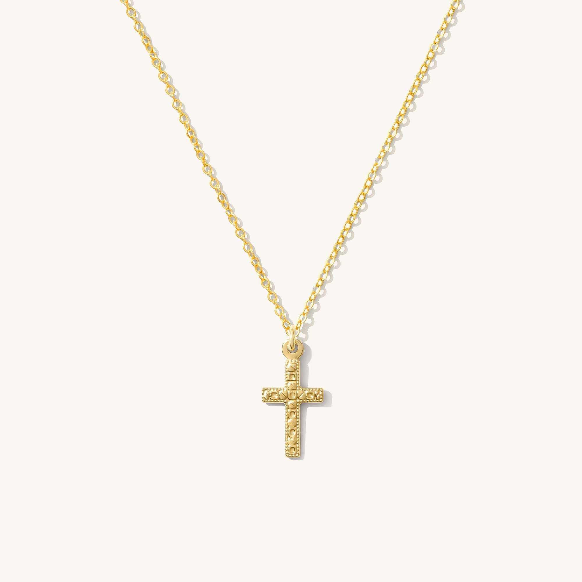 Tiny Cross Necklace